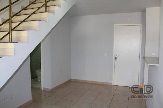Apartamento duplex com 3 dormitórios para alugar, 108 m² por r$ 1.800/mês - goiabeiras - c - Foto 3