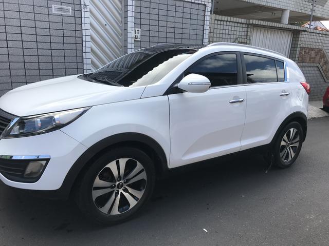 Sportage 11/12 completo, multimídia banco traseiro, teto solar, botão start stop