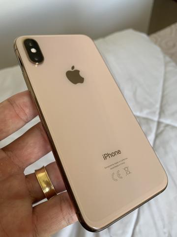 IPhone XS Gold 64gb com NF, sem marcas de uso - Foto 4
