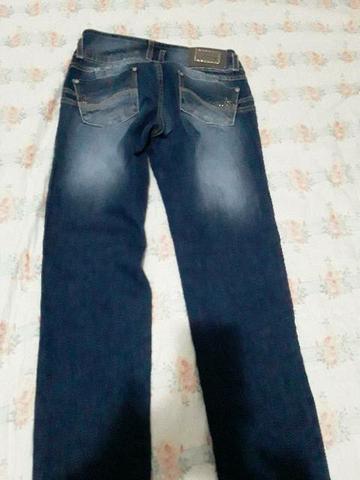 3 Calça jeans número 38 e 1 número 40 nova - Foto 3