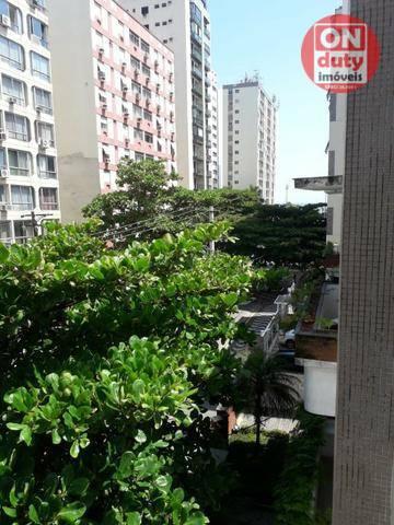 Apartamento com 3 dormitórios à venda, 120 m² por R$ 630.000 - Aparecida - Santos/SP - Foto 4