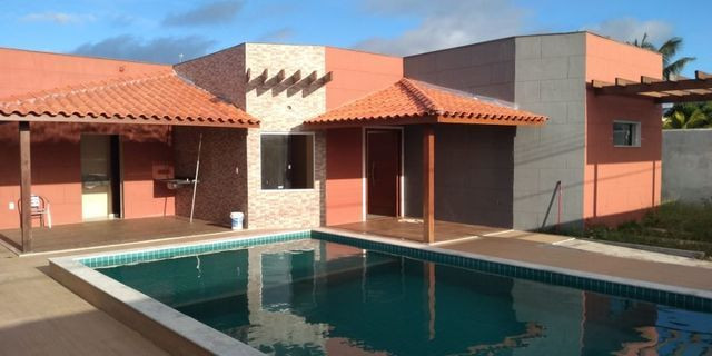 Casa Nova 3/4 em Arembepe, Cond. fechado, Piscina, financia !!! - Foto 10