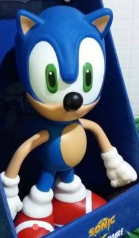 Boneco Sonic Grande Super Size - 23cm Brinquedo Melhor Jogo em