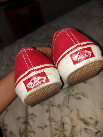 vans original vermelho