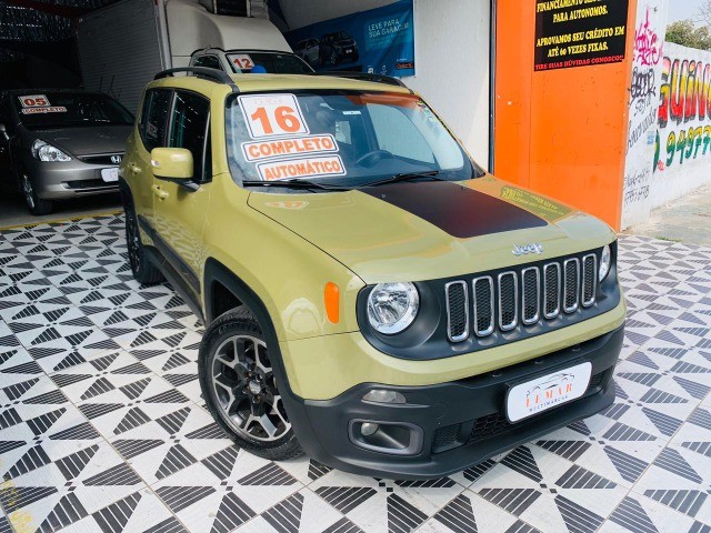 JEEP RENEGADE LONGITUDE 1.8 FLEX AUT 2016 LINDO!