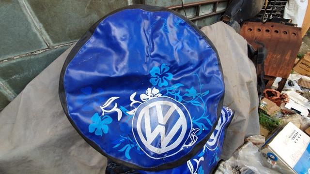 vw crossfox capa estepe nova original