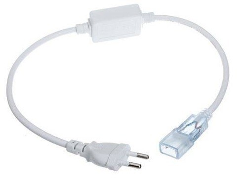 20m Fita Led Branco Frio Pra Sanca Decoração Resistente Água + Fonte 110v Branco Frio - Foto 3
