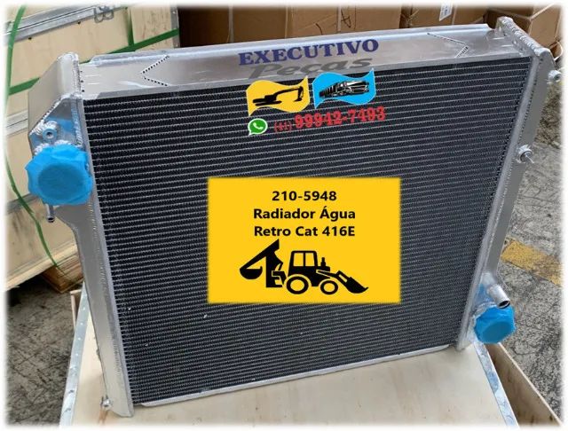 Radiador Água Retro Cat 416E