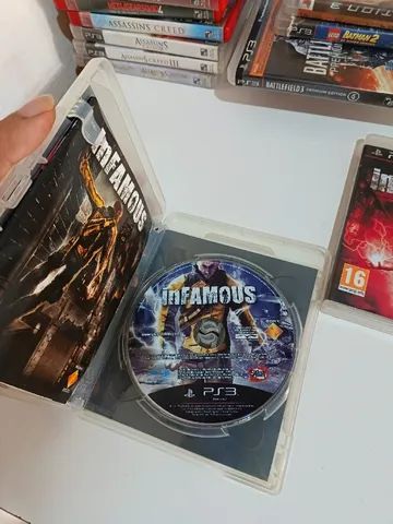 Jogo Ps3 Infamous Mídia Física Original