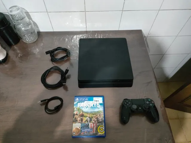 Ps4 Fat 2tb Usado + Dois Jogos Físicos Garantia E Nf