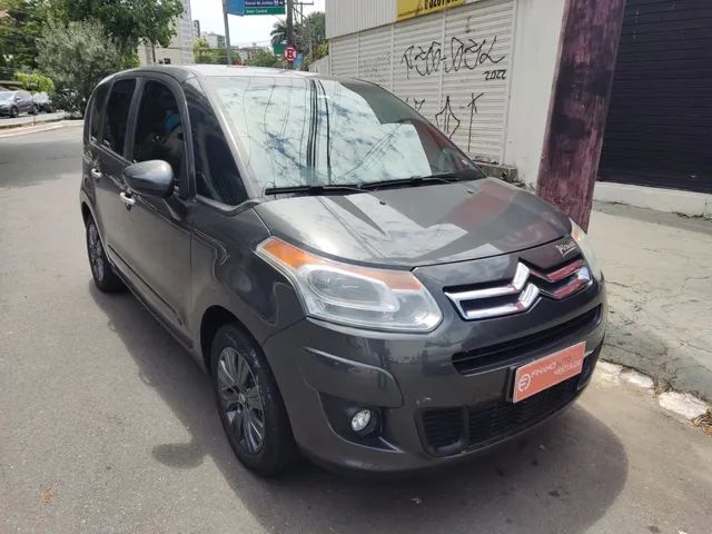 Citröen C3 Picasso Exclusive Completo 1.6 Flex Automático Cinza 2012