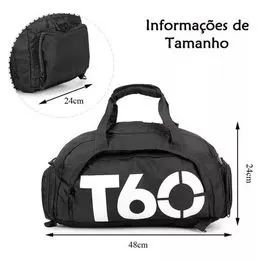 Bolsa/Mochila Esportiva espaçosa somente 89! Entrego em todo DF! Pague na Entrega! - Foto 2