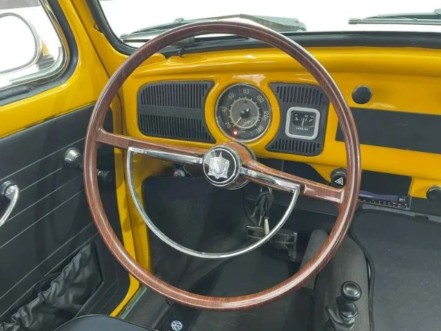 VW Fusca 1300 1973 Amarelo - Raridade