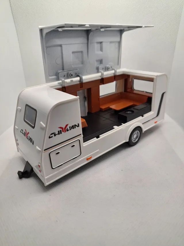 Miniatura Audi RS6 Avant + Trailer - Escala 1/43 - Foto 2