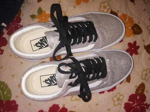 Vans best sale feminino glitter