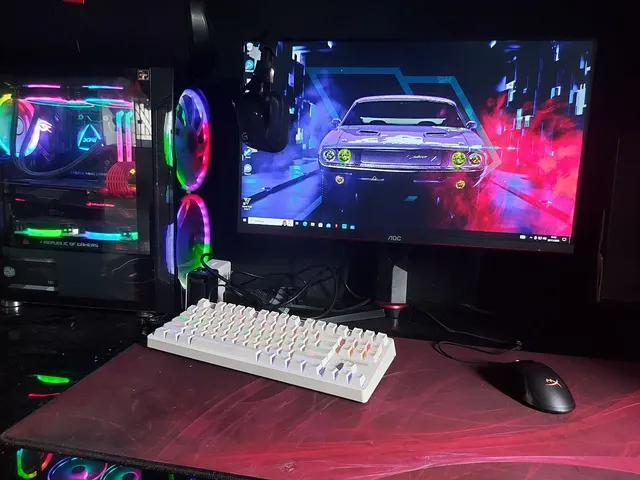 PC Gamer CS ULTRA RGB Completo Barato com Monitor, Teclado, Mouse e Headset