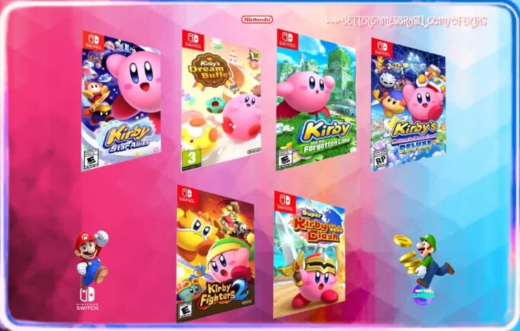 Kirby Star Alies - Nintendo Deluxe Return Dreamland Land Forgotten Fighters 2 Buffet 1  