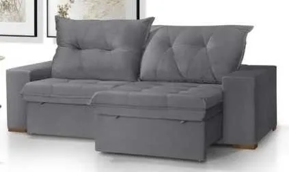 Sofá Retratil e Reclinavel 1,70m Fazemos Entrega Super Lindo Promoção