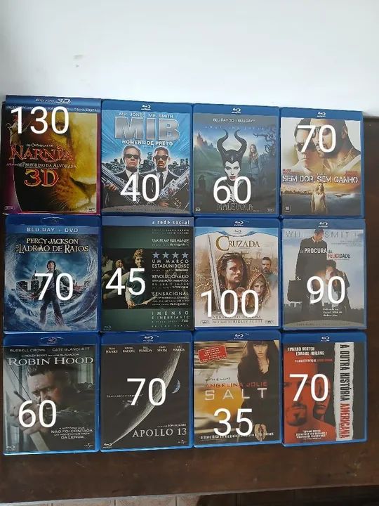 Filmes em blu-ray original novos e usado - Foto 2