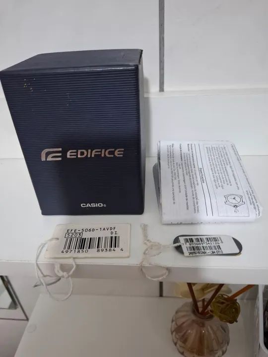 Casio ediffice em aço , original . - Foto 2