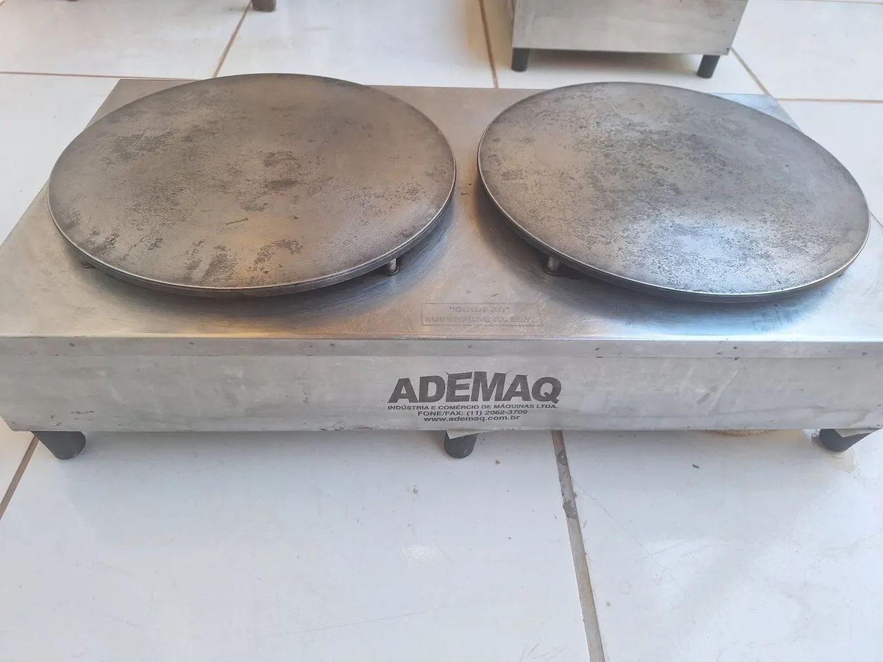 Chapa para Crepe Dupla Ademoa - Foto 5