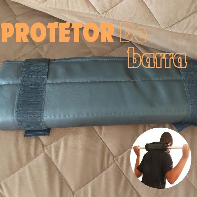 Protetor de barra treino mais seguro e confortável