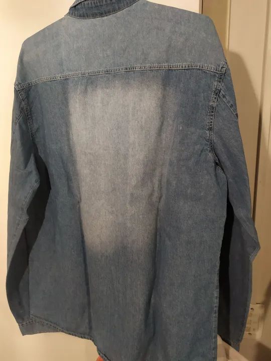 Camisa Jeans 42 - Foto 5