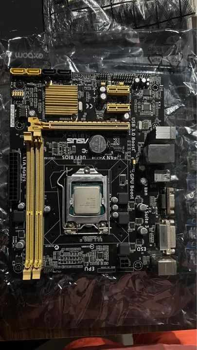 KIT i7 4770 - Placa Mãe Asus - 16Gb Ram Ballistix