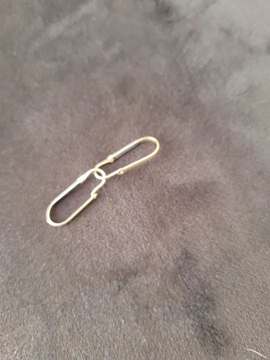 Brincos pequenos de ouro 18k 