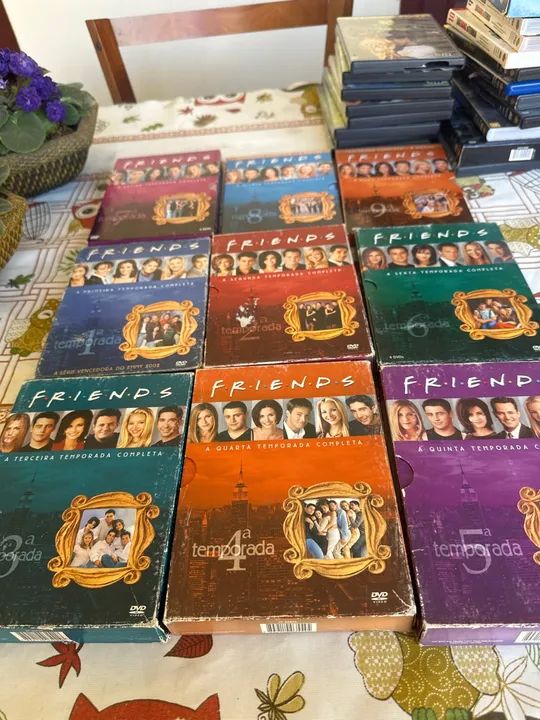 Friends Temporadas 1-9 completas e originais! 