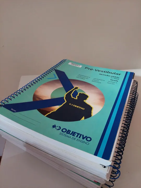 Caderno Pré-Vestibular Objetivo - Sistema de Ensino