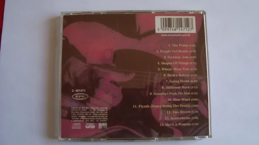 Cd Jeff Beck - Best of Beck  - Foto 2