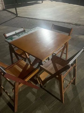 Conjunto Mesas e Cadeiras Restaurante Bar 