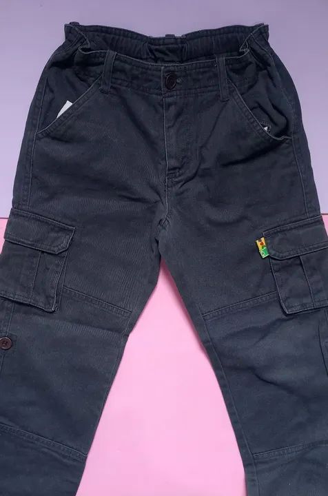 Calça Cargo Infantil - Azul Marinho PUC - Foto 3