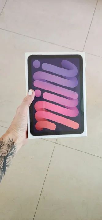 iPad Mini 6 256GB Wi-Fi lacrado c garantia apple