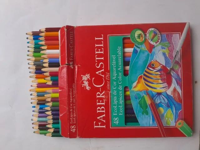 Caixa de lápis de cor Aquarelável 