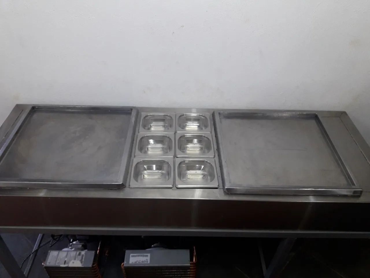 Chapa fria para sorvete de rolo.  - Foto 3