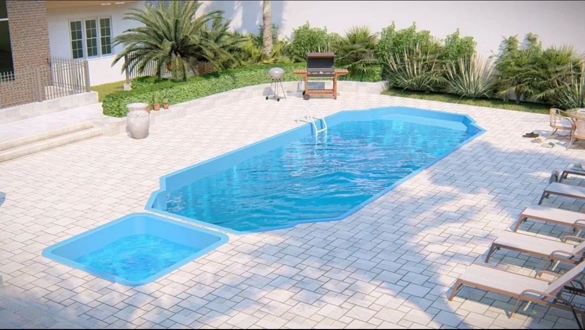 Piscinas de fibra Venus 10 x 4.00