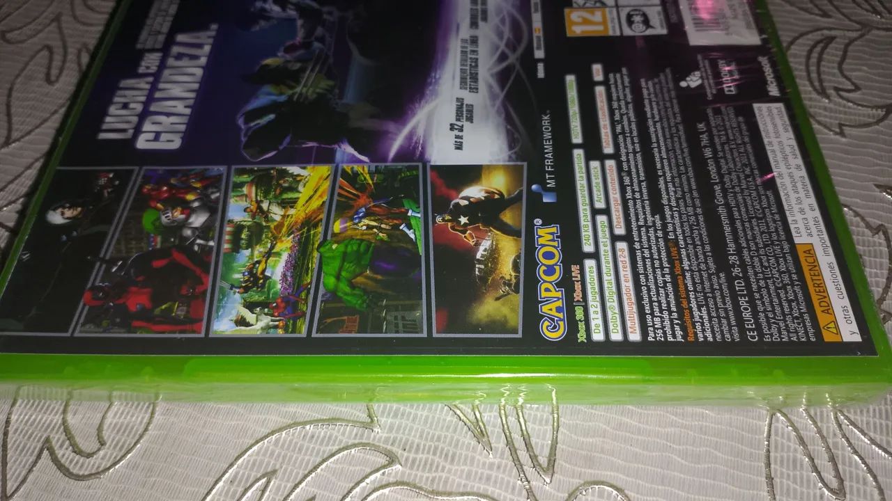 Jogo Marvel vs Capcom 3 Xbox 360 original novo  - Foto 2