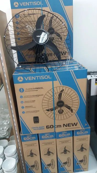 Ventilador de parede 60cm 200w ventisol - Alecs
