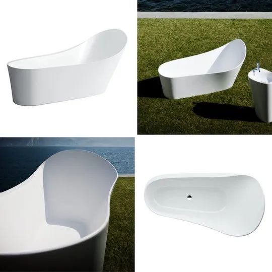 Banheira de Luxo de Imersão - LAUFEN PALOMBA COLLECTION - Raridade com Pequenas Avarias