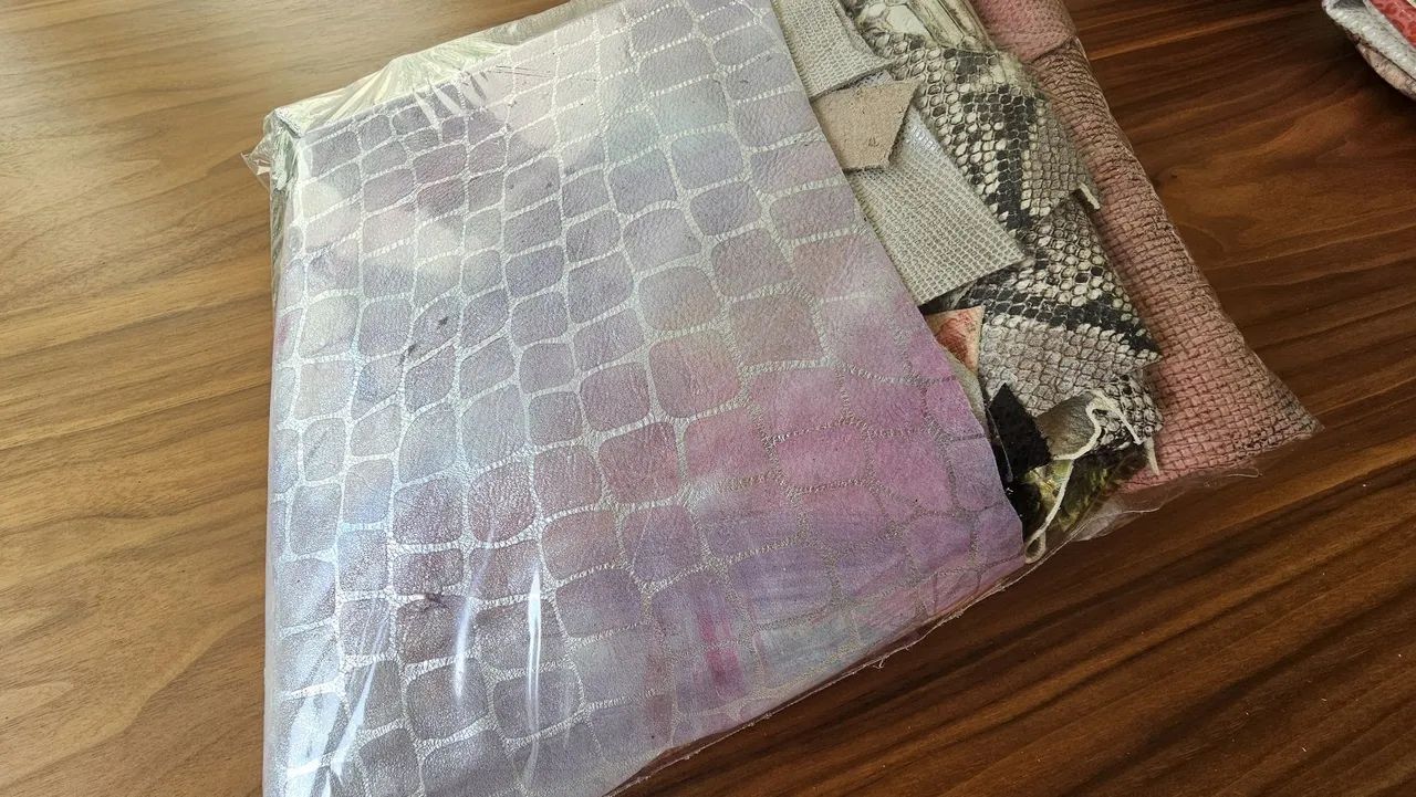 PROMOCAO RELAMPAGO 5 KILOS COURO LEGITIMO VARIADOS. - Foto 3