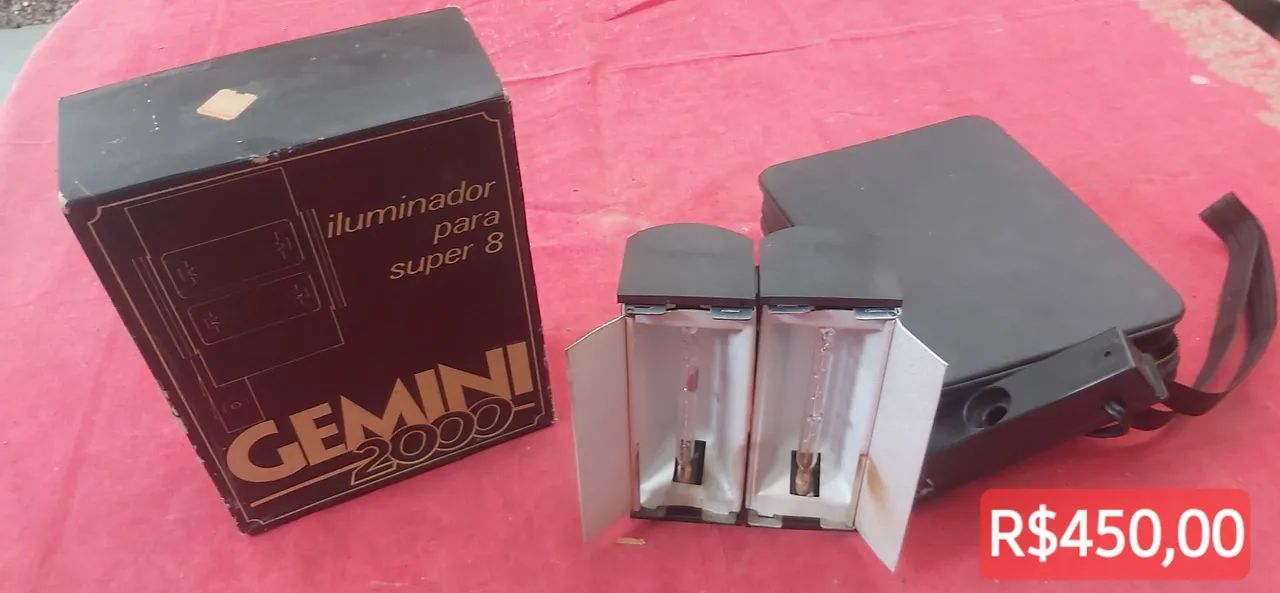 Iluminador Gemini 2000 para Super 8 - Novo
