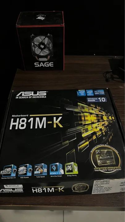 KIT i7 4770 - Placa Mãe Asus - 16Gb Ram Ballistix - Foto 4