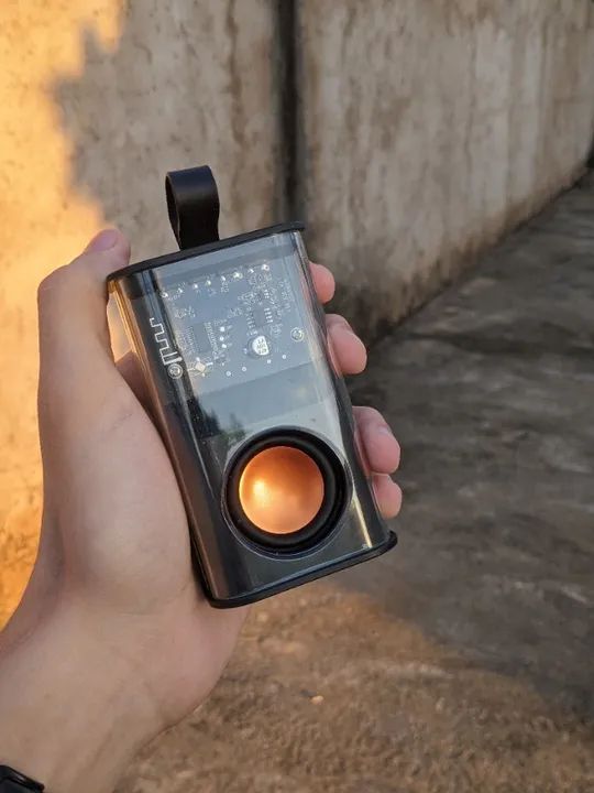 Caixa de SOM COMPACTA!