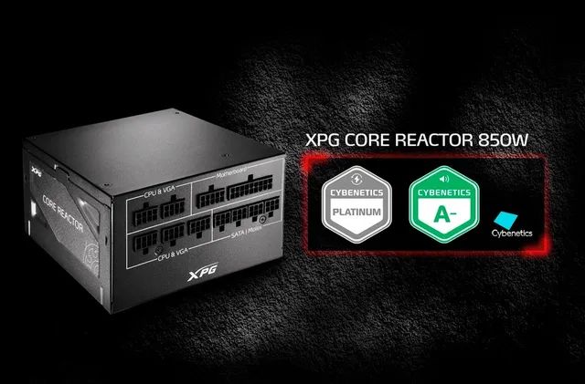 Fonte XPG Core Reactor, 850W, 80 Plus Gold, Modular, com cabo, Preto - Core Reactor - Foto 2