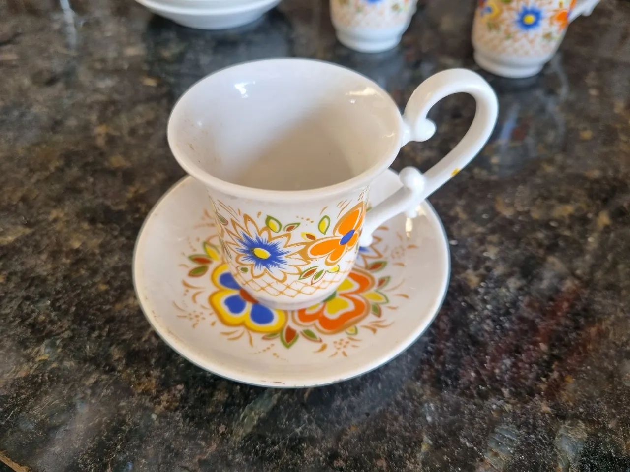 Jogo de xícaras Porcelana Vera Cruz - Foto 5