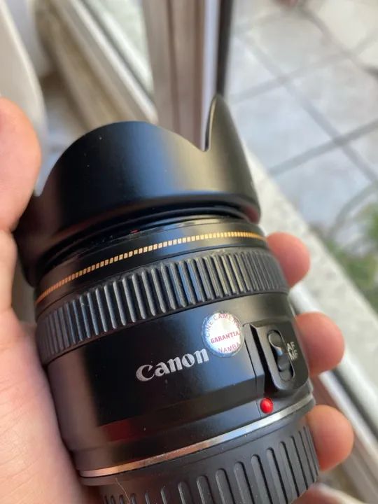 Lente Canon 28mm 1.8 USM Usada - Foto 5