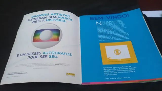 Livro Revista 50 anos de novelas Globo, original, bom estado. E outros. - Foto 5