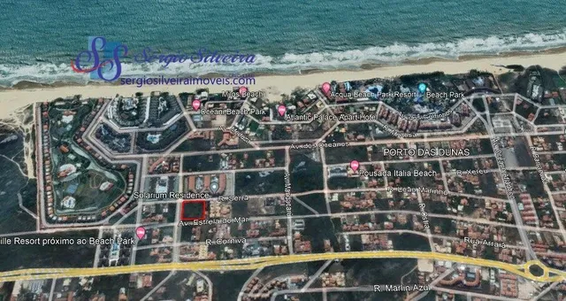 Terreno de esquina com 6.400m²